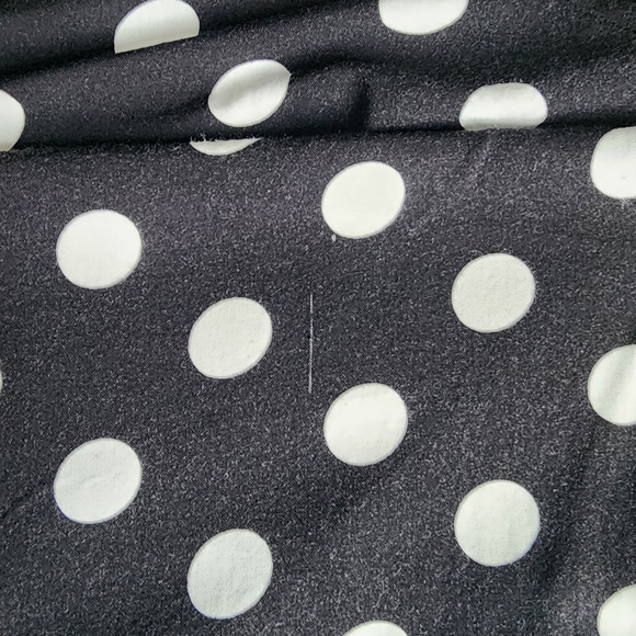 Evans pre-loved plus-size button front dress. Black white polka-dots Size 20US - Picture 14 of 16